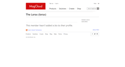 Desktop Screenshot of lorax.magcloud.com