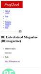 Mobile Screenshot of bemagazine.magcloud.com