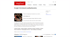Desktop Screenshot of codfashionsllc.magcloud.com