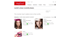 Desktop Screenshot of cassielomas.magcloud.com