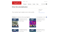 Desktop Screenshot of microbehunter.magcloud.com