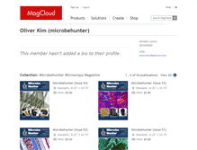 Tablet Screenshot of microbehunter.magcloud.com