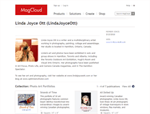 Tablet Screenshot of lindajoyceott.magcloud.com
