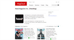 Desktop Screenshot of heedmag.magcloud.com