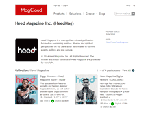 Tablet Screenshot of heedmag.magcloud.com