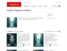Tablet Screenshot of fotoblur.magcloud.com
