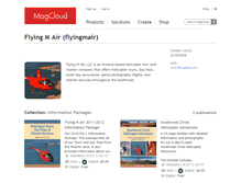 Tablet Screenshot of flyingmair.magcloud.com