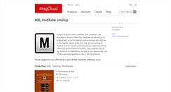 Desktop Screenshot of msliq.magcloud.com