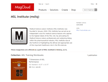 Tablet Screenshot of msliq.magcloud.com
