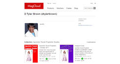 Desktop Screenshot of dtylerbrown.magcloud.com