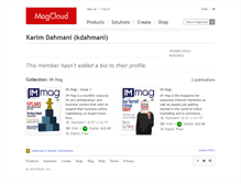 Tablet Screenshot of kdahmani.magcloud.com