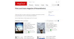 Desktop Screenshot of filmsandgrains.magcloud.com