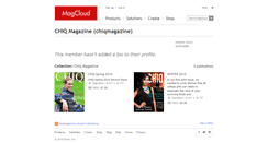 Desktop Screenshot of chiqmagazine.magcloud.com