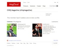 Tablet Screenshot of chiqmagazine.magcloud.com