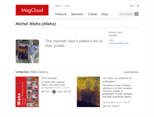 Tablet Screenshot of misho.magcloud.com